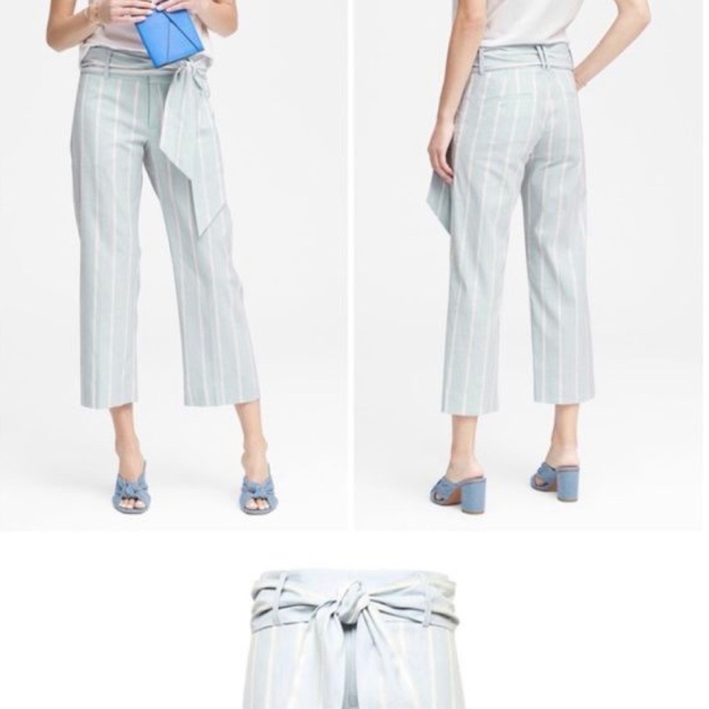 Banana Republic Logan Crop Trousers